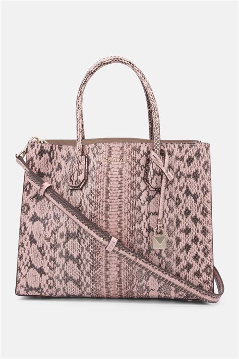 mercer large snakeskin tote bag.